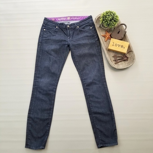 Rich & Skinny Ultra Skinny dark wash denim jeans women's size 28 - Picture 2 of 8